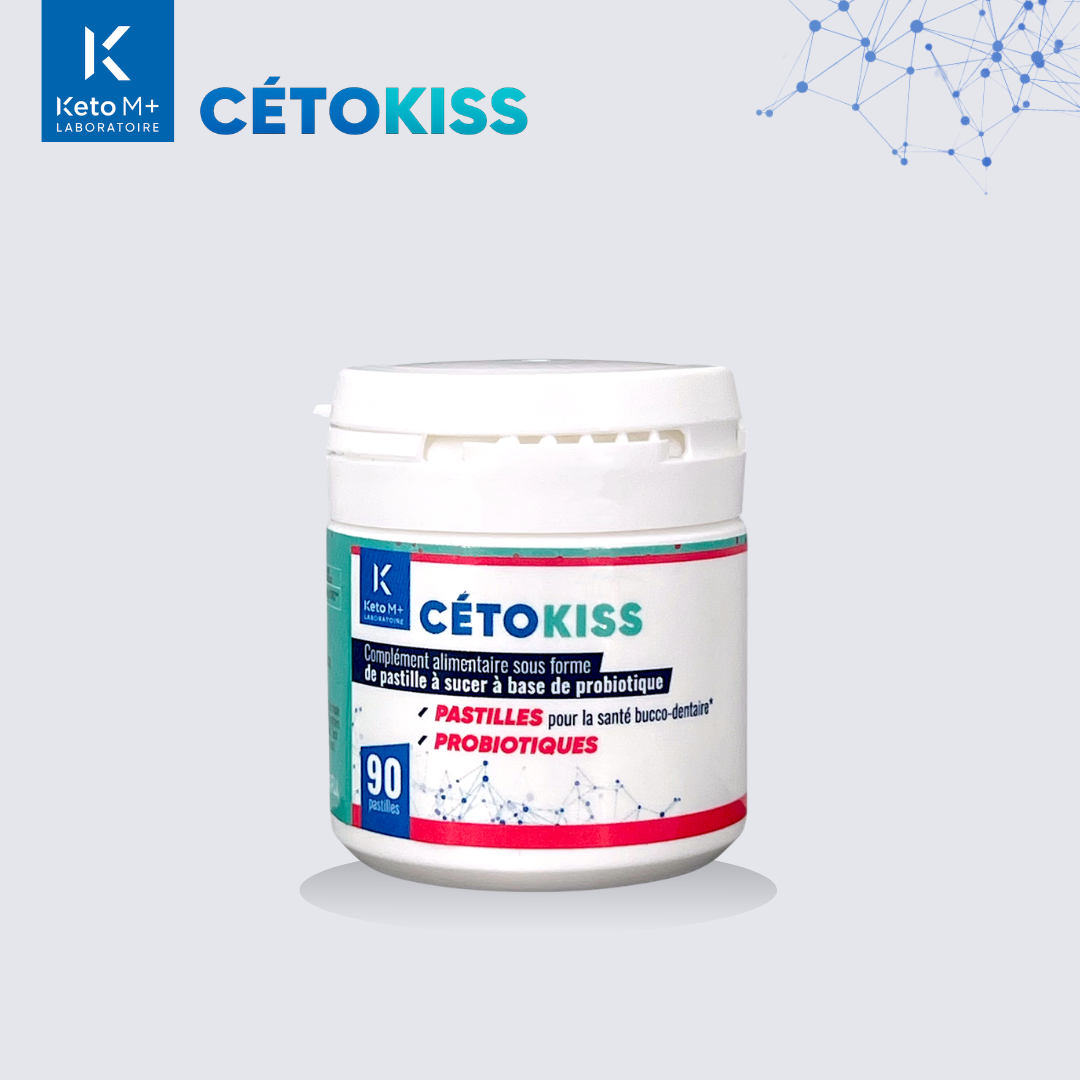 Haleine "Keto" et Microbiote Buccal Probiotic Cetokiss