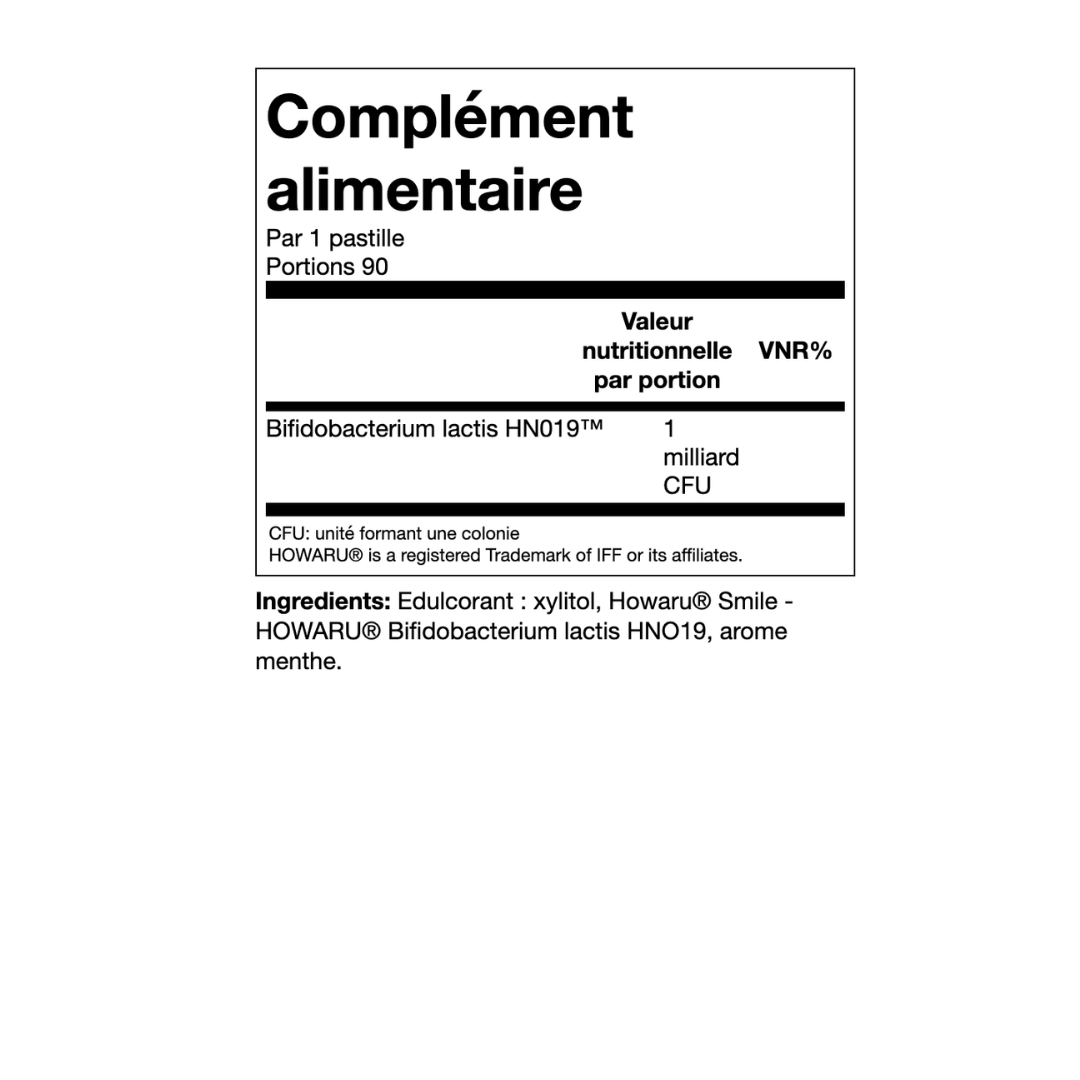 Cetokiss | Pastilles probiotiques buccales Howaru® | Santé gencives & Équilibre métabolique | KetoM+