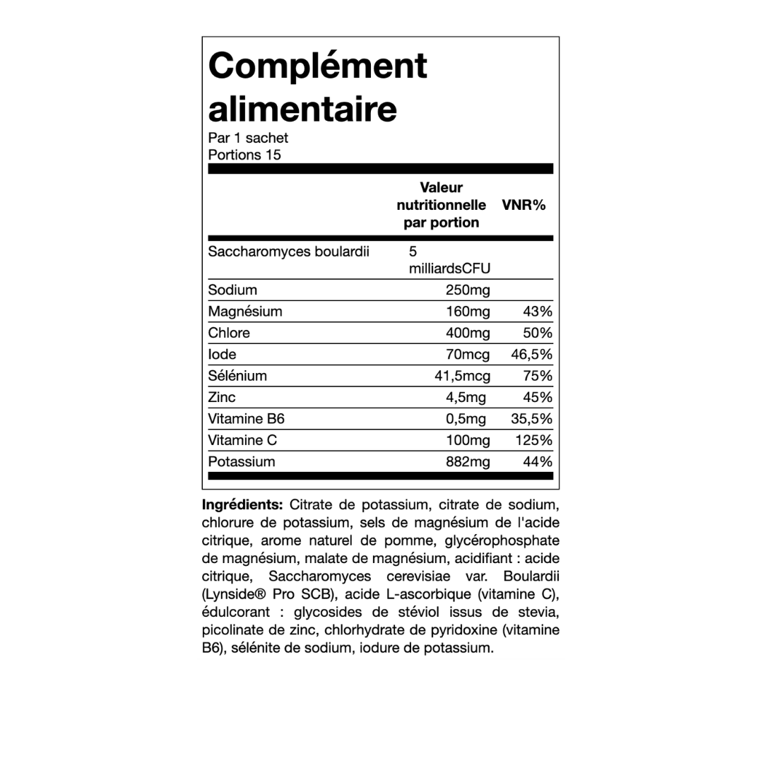 CETOHYDRO® –CetoHydro® Manzana | Electrolitos Keto y Probióticos | Potasio, Vitaminas e Hidratación