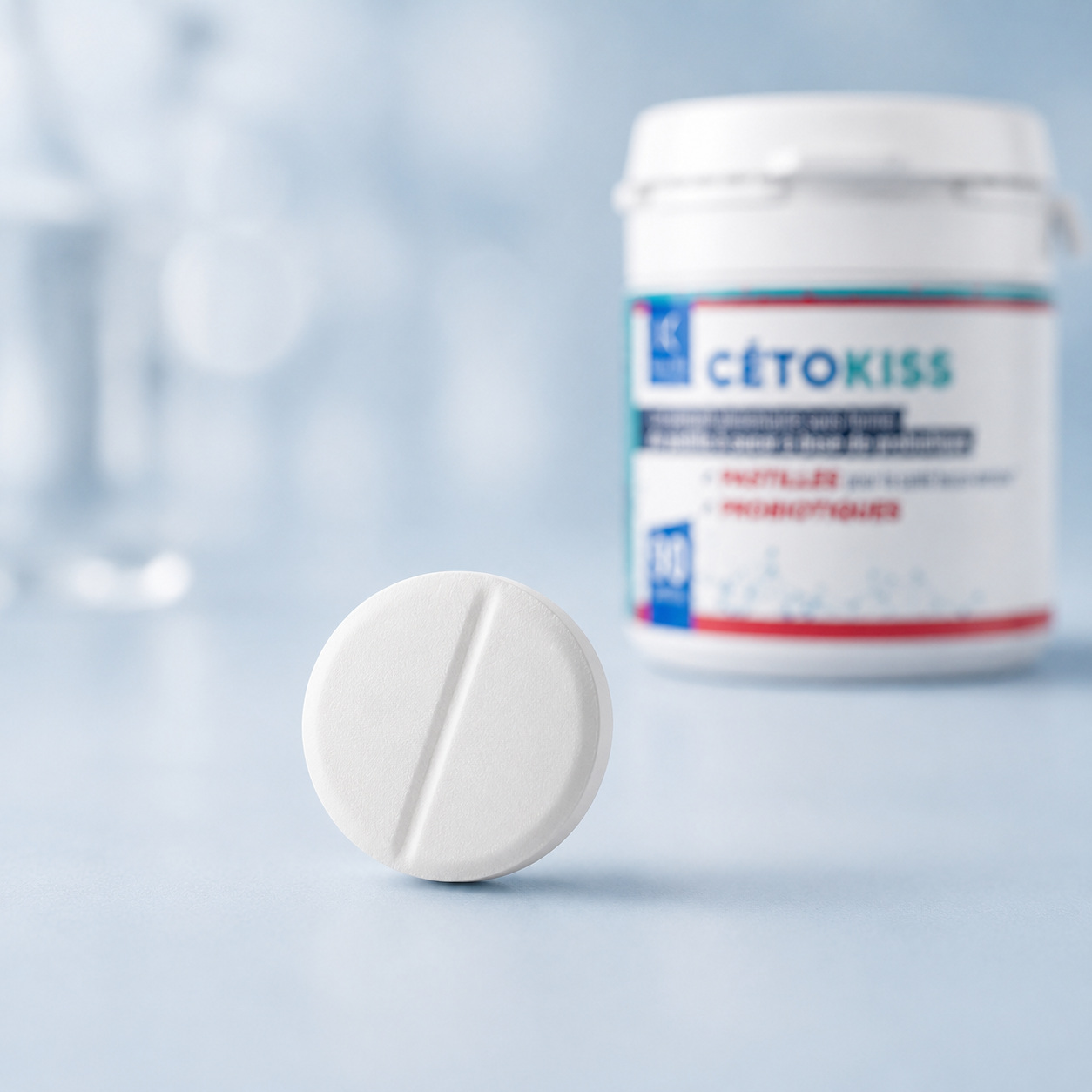 Cetokiss | Pastilles probiotiques buccales Howaru® | Santé gencives & Équilibre métabolique | KetoM+