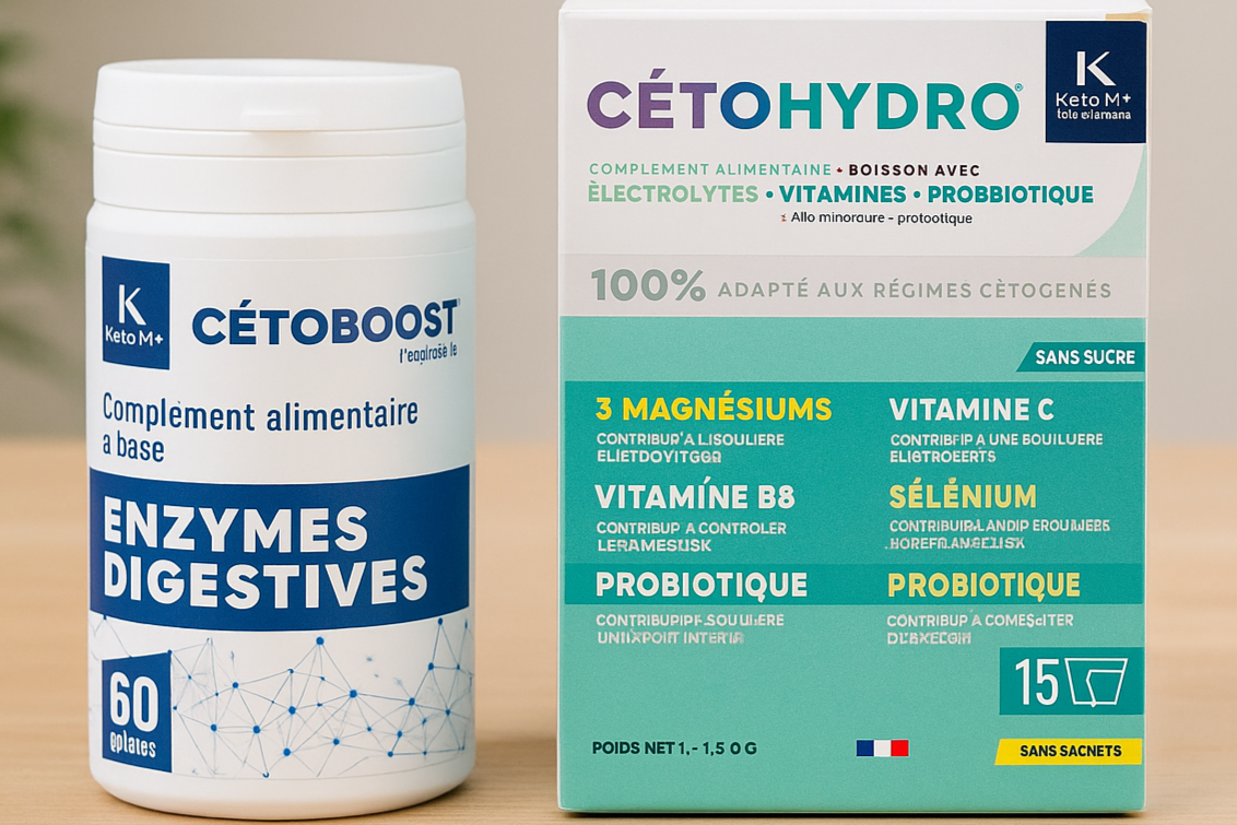 Enzymes Digestives Keto + CetoHydro