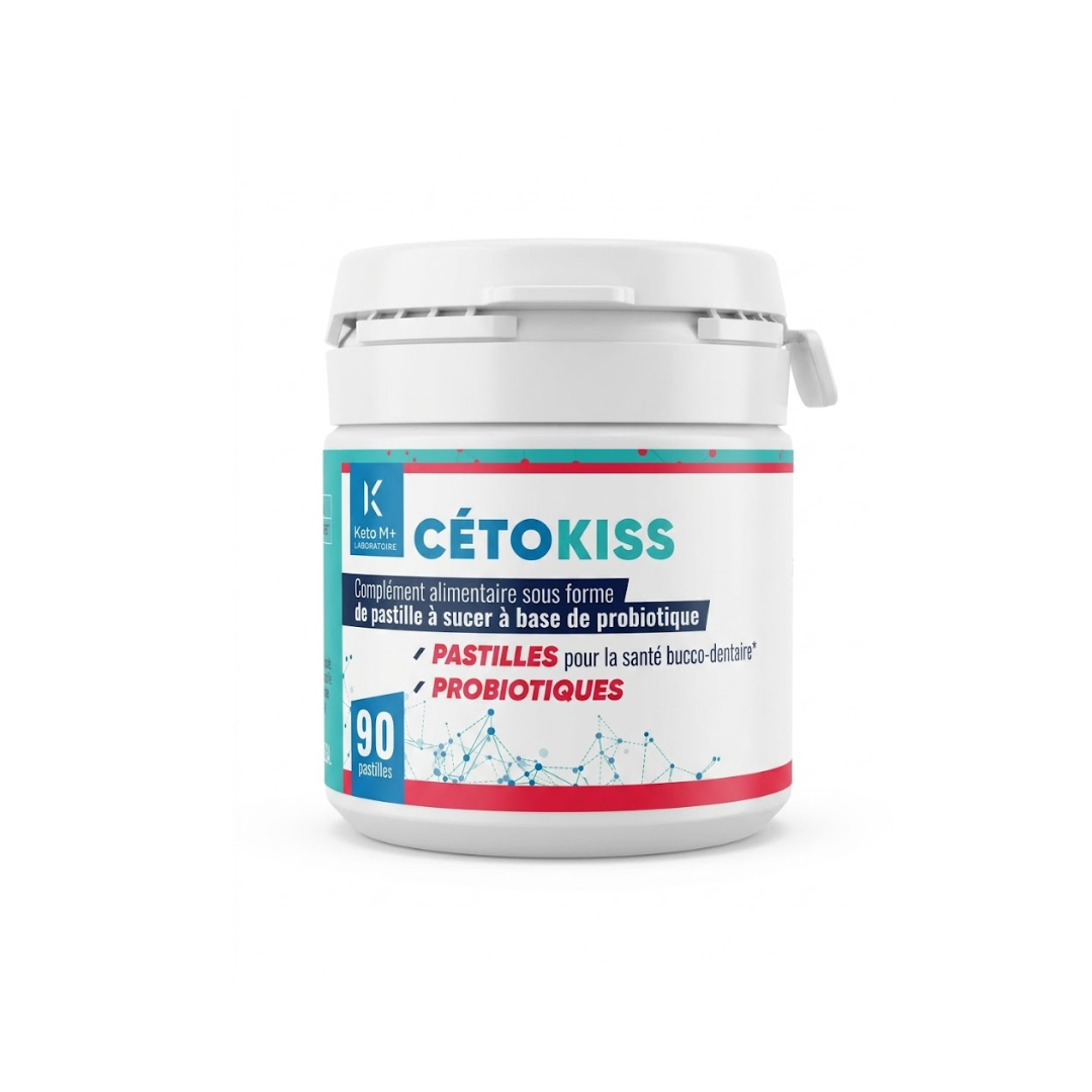 CETOKISS® | Probiotisch voor Mondgezondheid met Munt | Frisse Adem & Bescherming van het Tandvlees