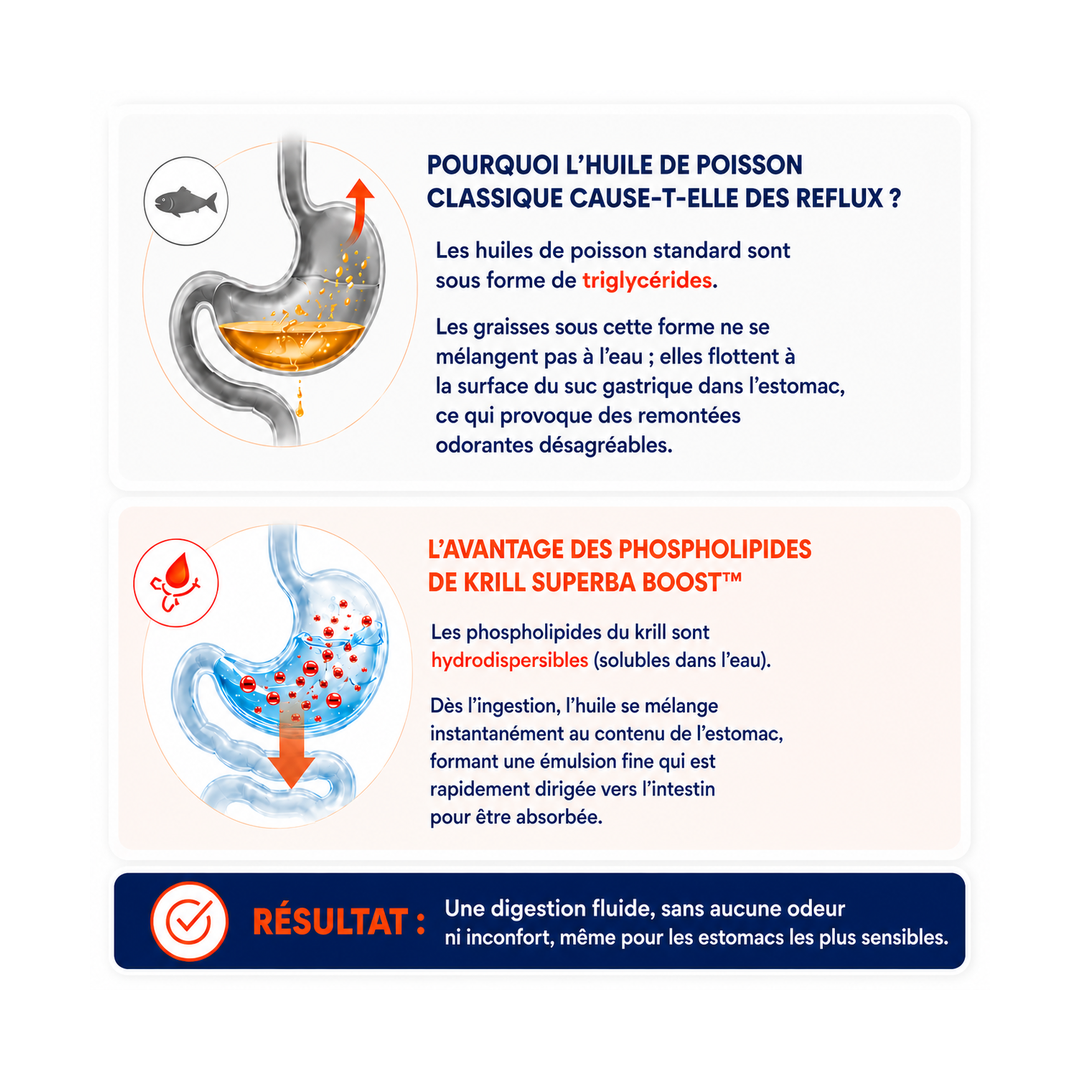 Cétokrill Huile de krill pure Superba Boost™ | Oméga-3 &amp; Choline | KetoM+