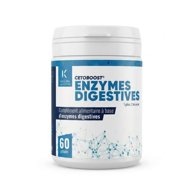 CÉTOBOOST® – Keto matsmältningsenzymer Barn vuxen - 60 kapslar