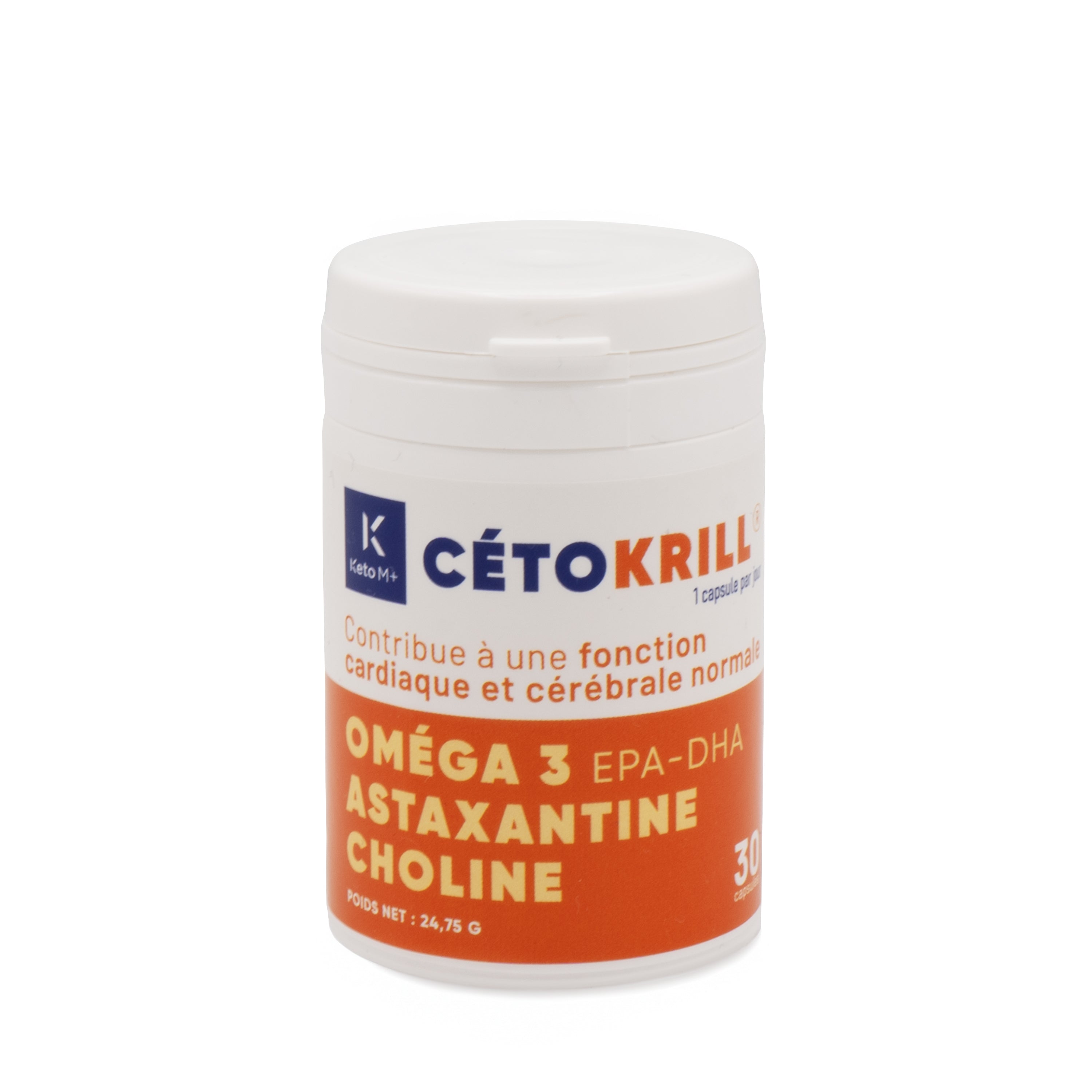 CETOKRILL® Synergie Gehirn, Herz & Leber - 30 Kapseln