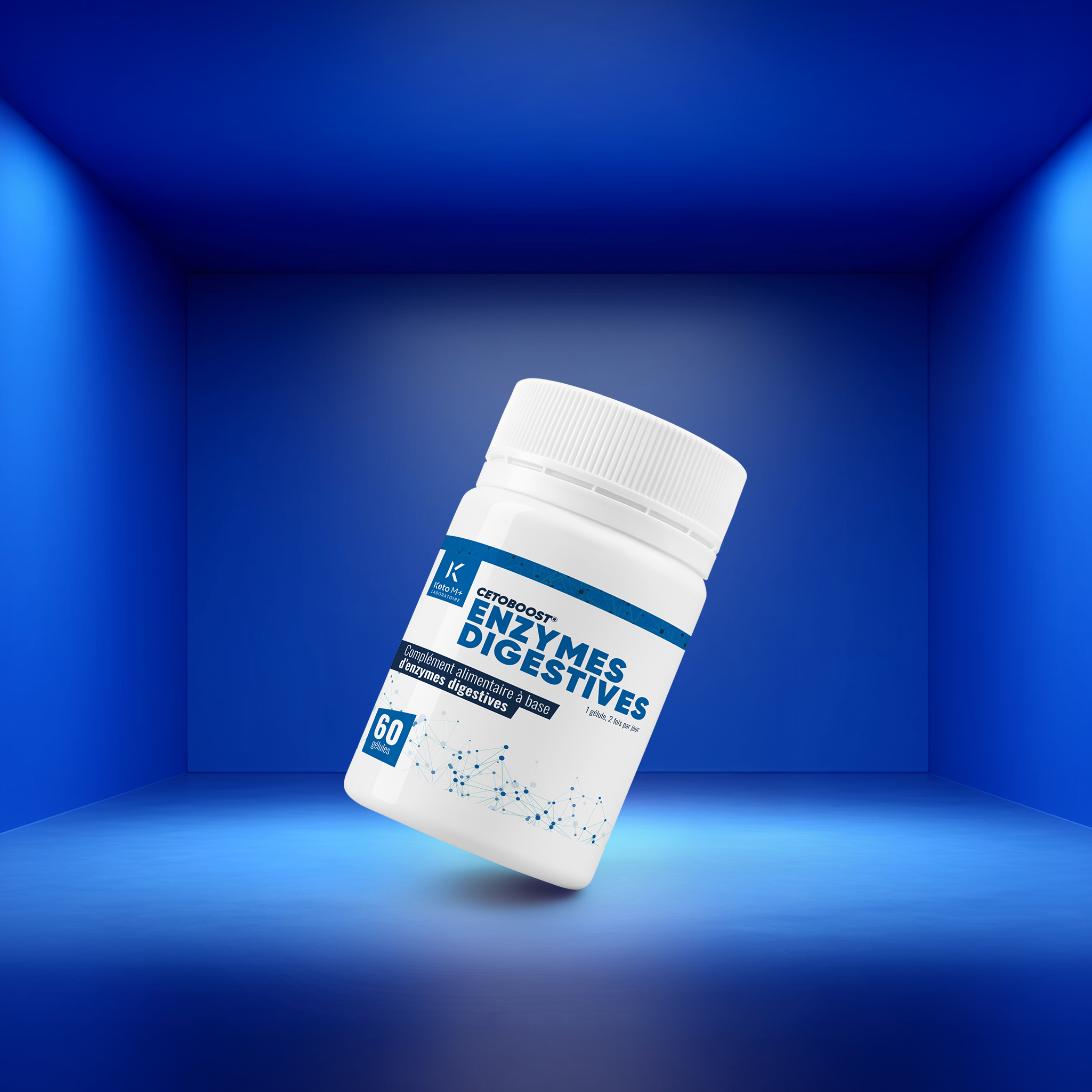 CÉTOBOOST® - Enzimas Digestivas - Niño y Adulto - 60 cápsulas