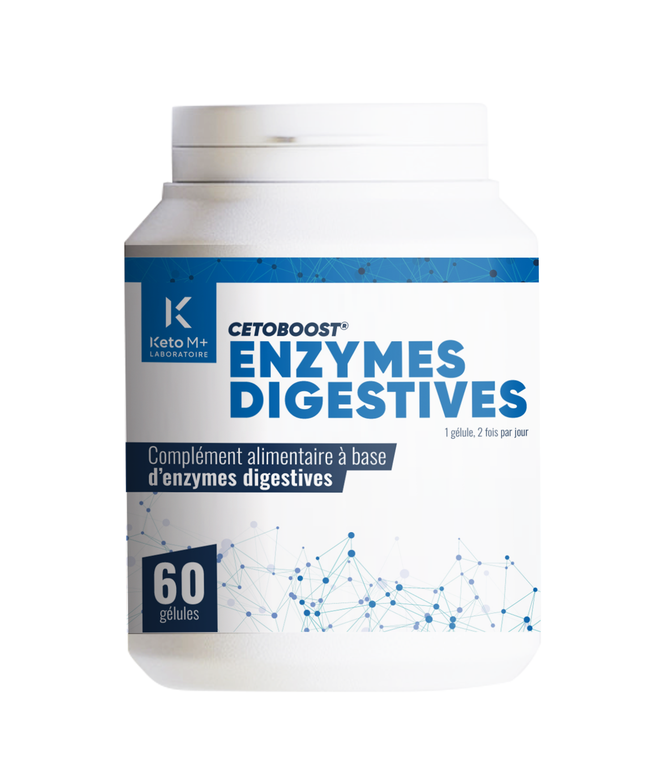 CÉTOBOOST® - Enzimas Digestivas - Niño y Adulto - 60 cápsulas